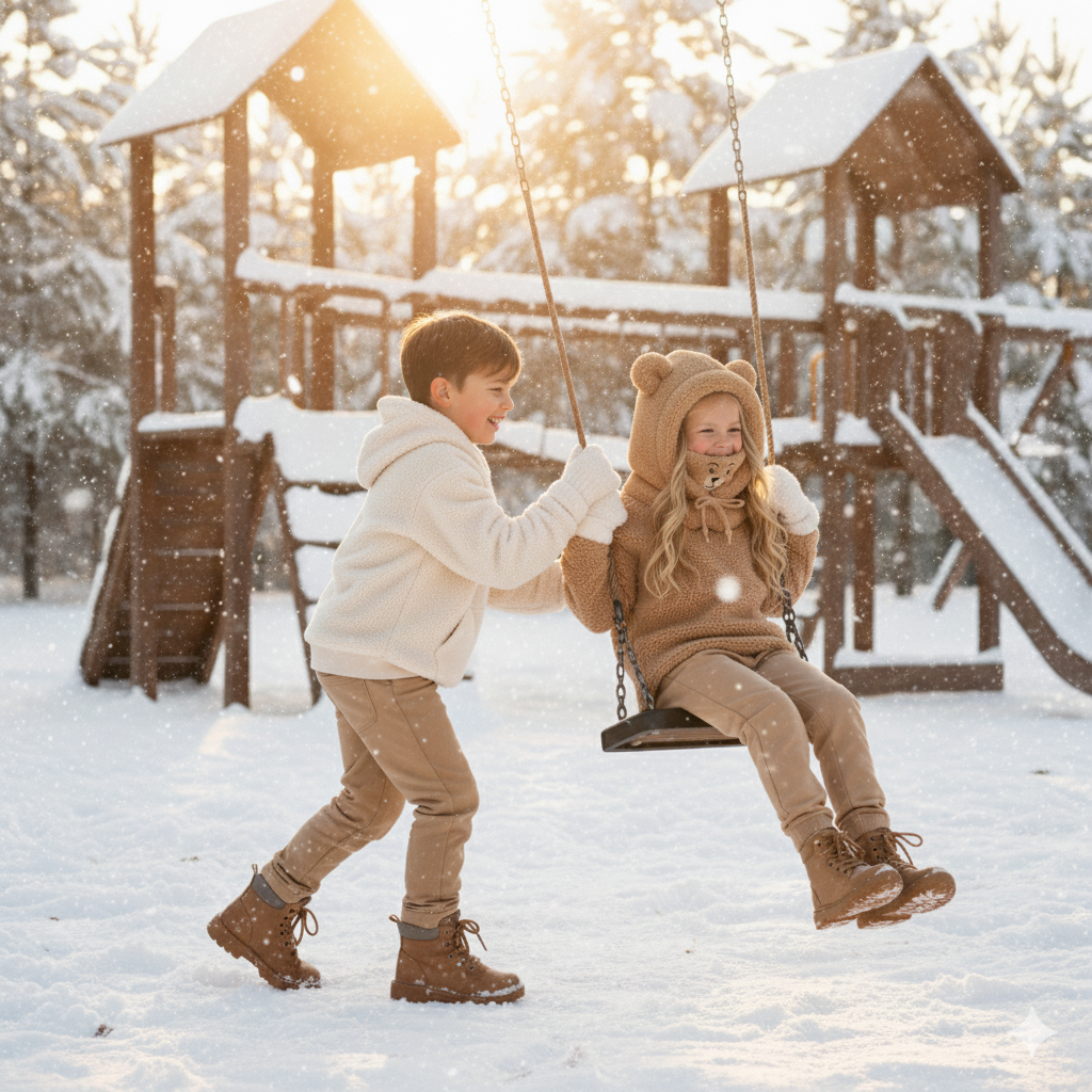 Kids Sherpa Hood